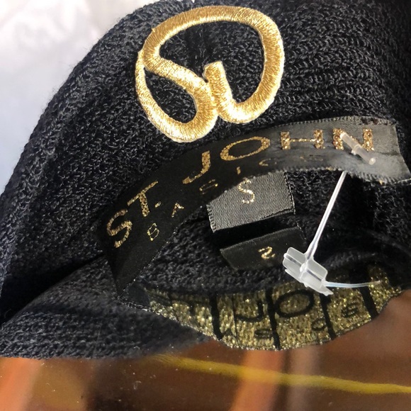 St. John’s Collection padded shoulder cardigan - Picture 4 of 4